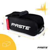 PASTE Shoe Bag Black - Water-Repellent Shoe Travel Bag with Carry Handle - Ideal for Sports and Everyday Use - Sneaker, Golf, Football, and Tennis Shoes